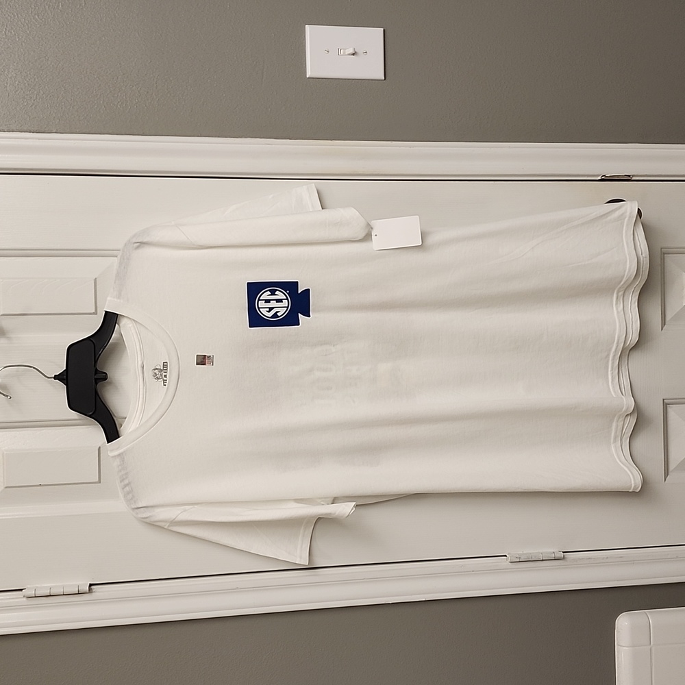White SEC Logo Men's Short Sleeve Tee